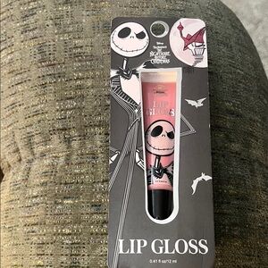 Disney Pink and Black Jack Skellington Lip Gloss
